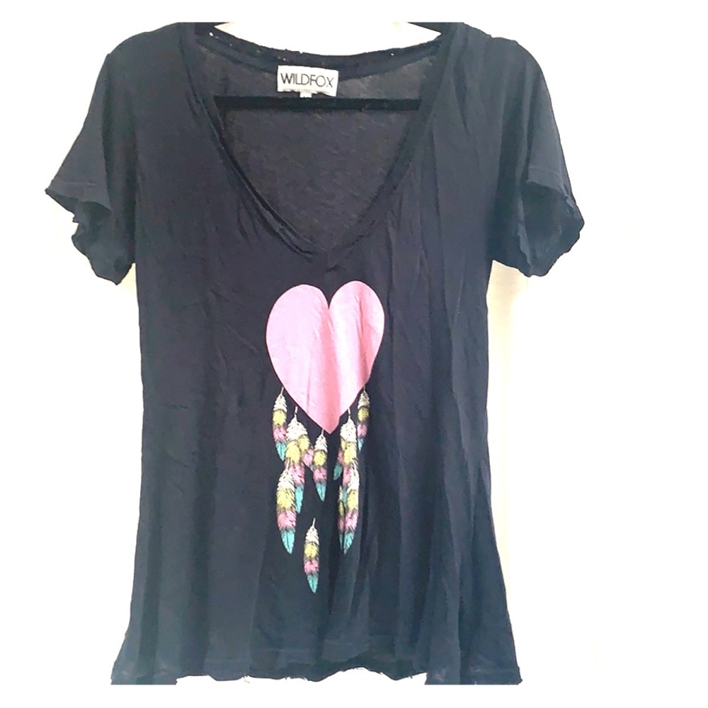 Wild Fox Heart Dream Catcher Tee